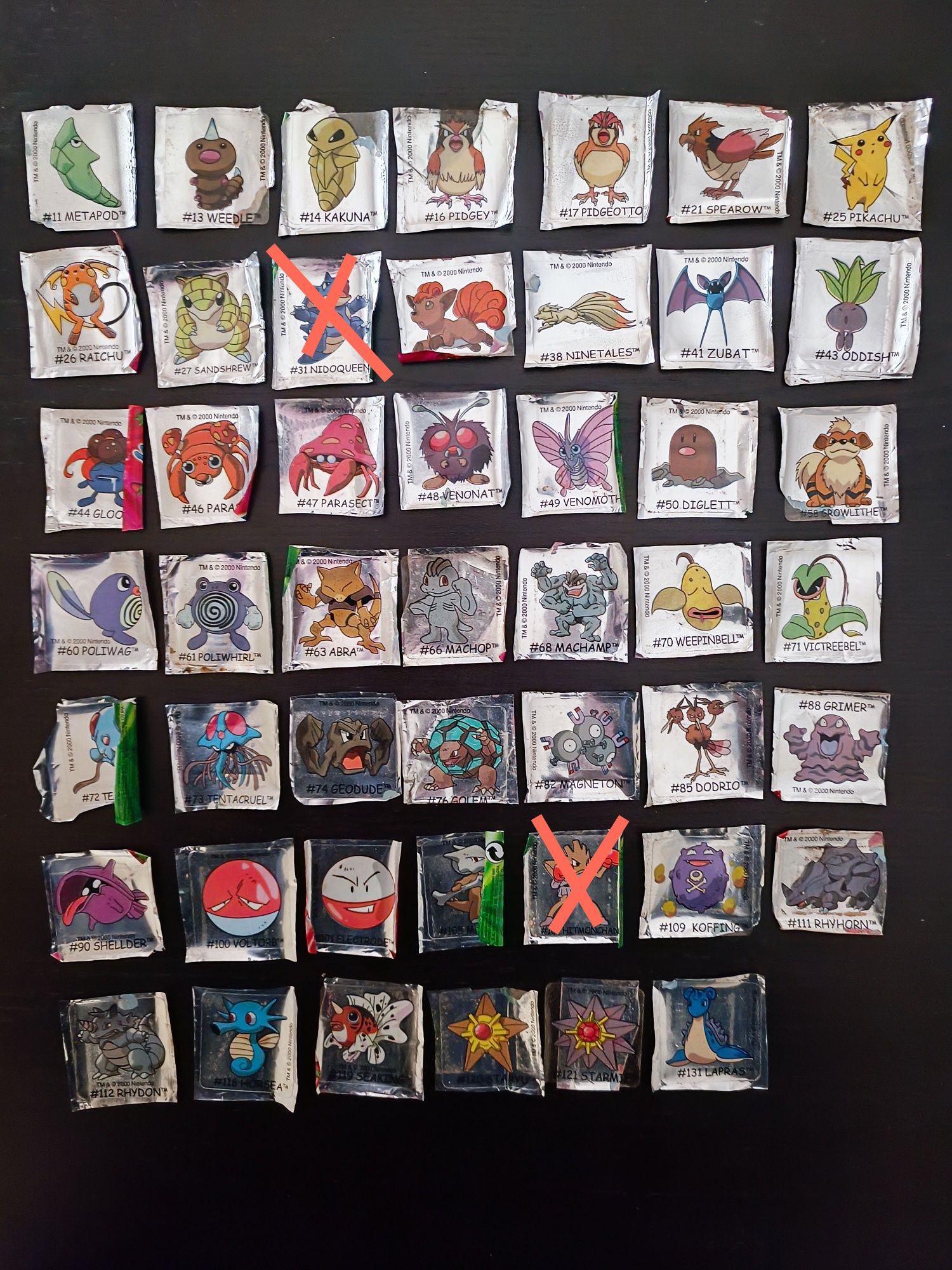 Cromos Dunkin boomer pokemon