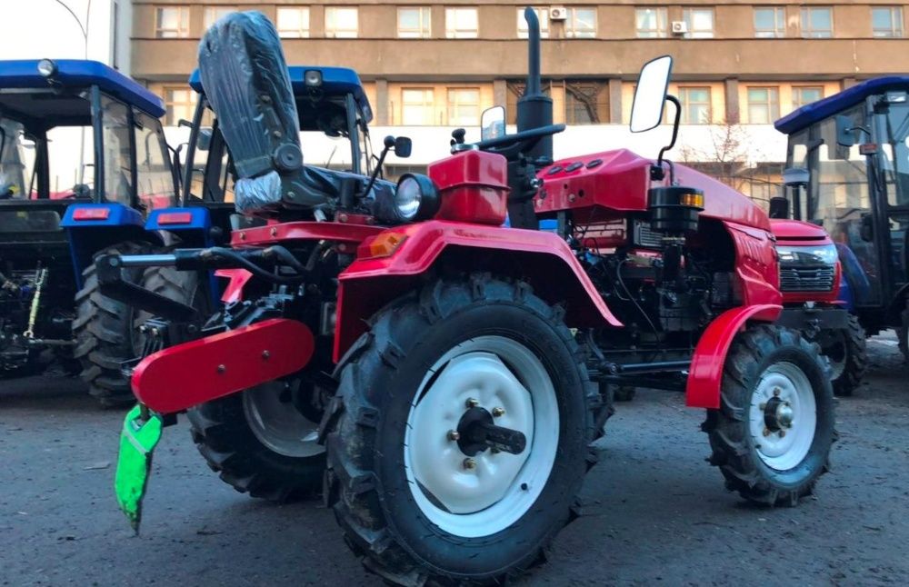 Мінітрактор Булат 160 LUX +фреза+плуг+ЗІП. З доставкою, трактор