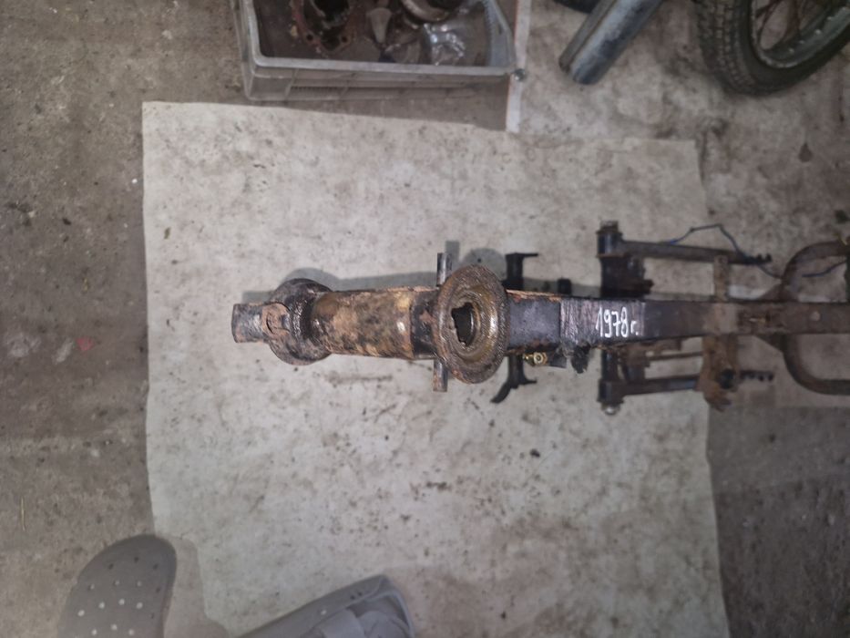 Rama wsk 175 kobuz czwórka garbuska 78r. Oryginał