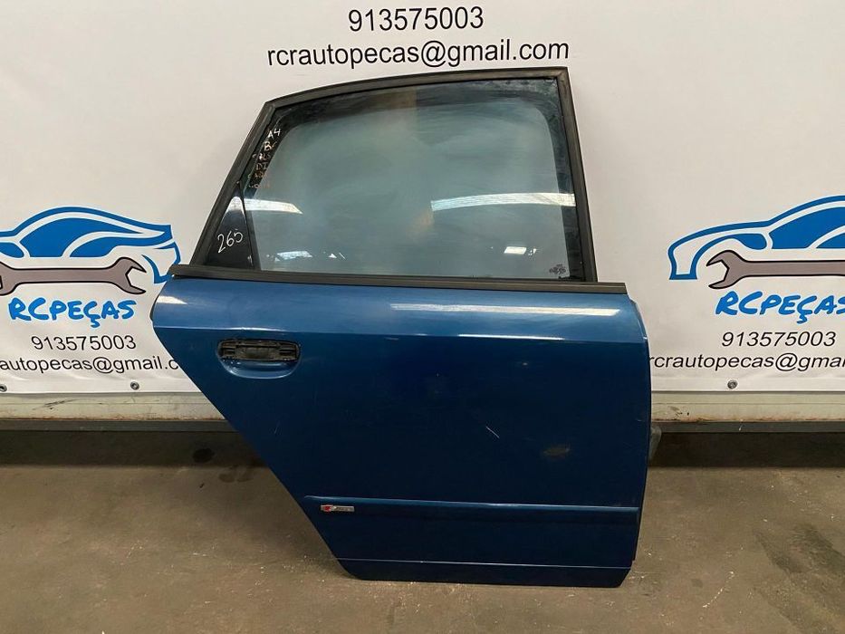 PORTA TRASEIRA TRÁS DIREITA AUDI A4 B6 SLINE S-LINE S LINE FECHO ELEVADOR MOTOR PUXADOR VIDRO