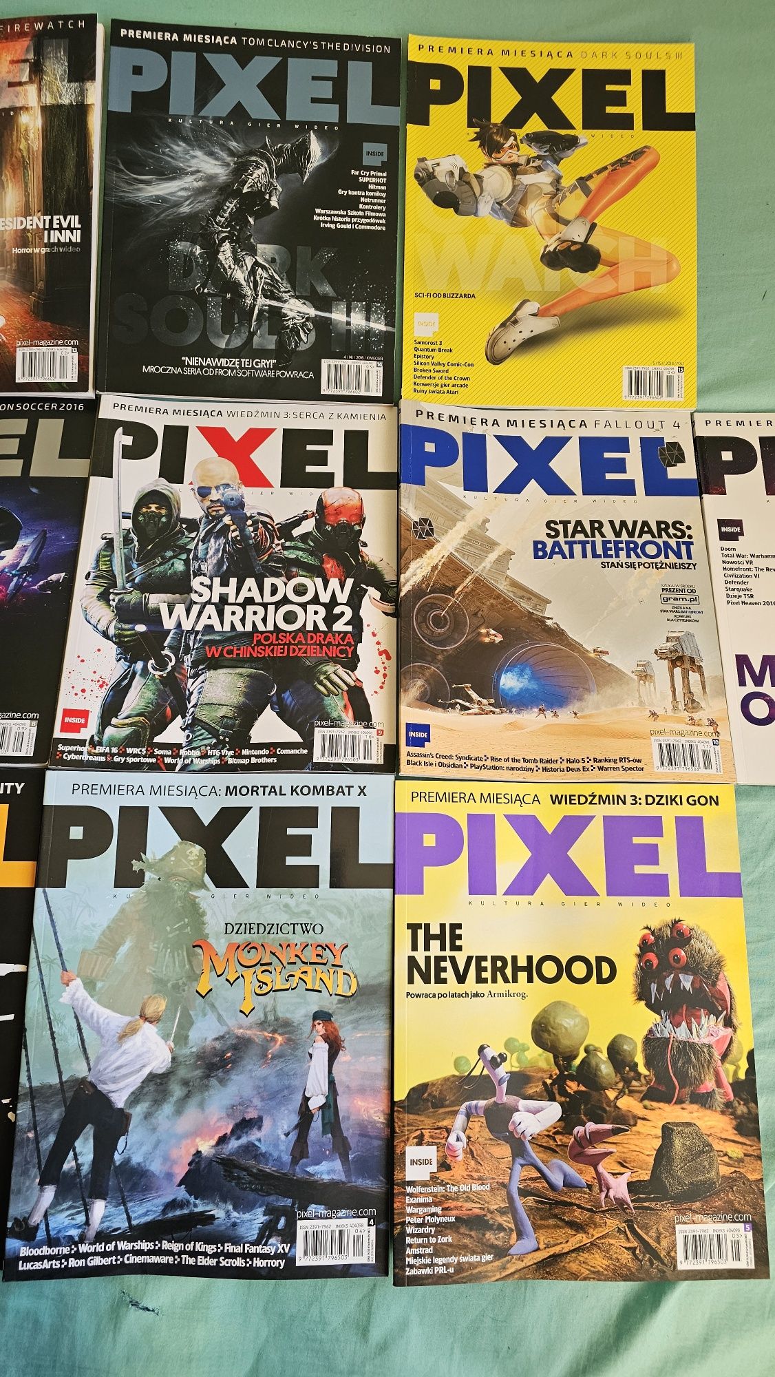 Gazeta Pixel Kultura Gier Video od nr. 1 do 16 .