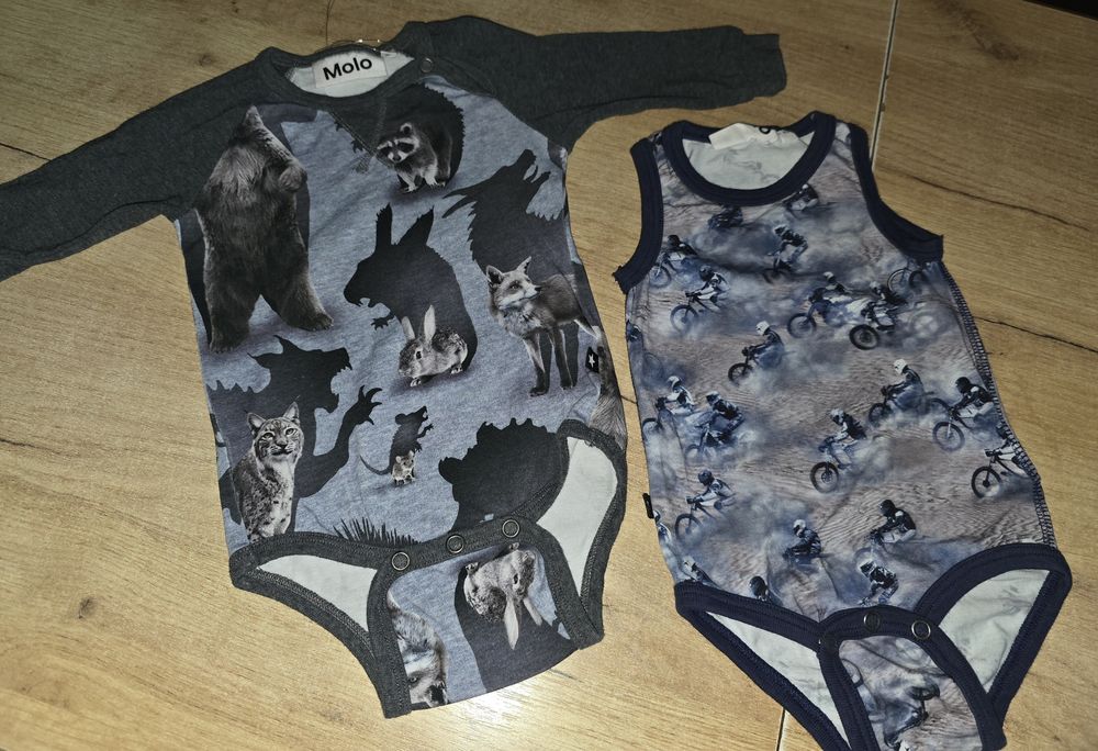 2 pary nowych bodow Molo 62cm Piekny wzór