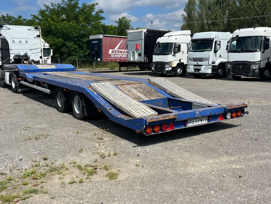 Trailor DO PRZEWOZU SAMOCHODÓW CIĘŻAROWYCH  Wyciągarka/Zarejestrowana