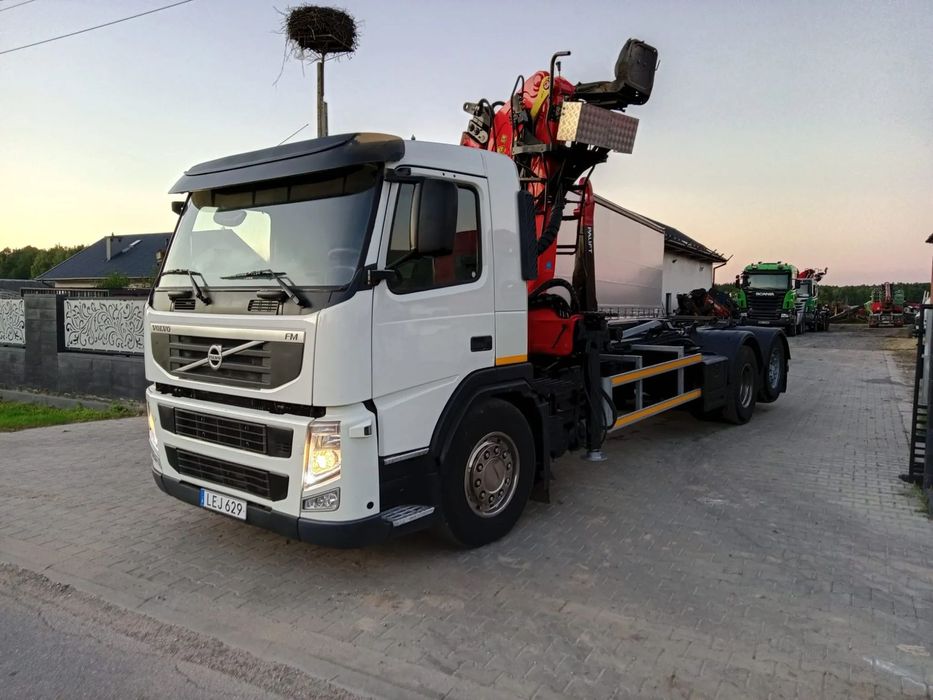 Volvo  Volvo FM 6x2 Hakowiec* Hds Epsilon* Urządzenie hakowe Palift do drewna