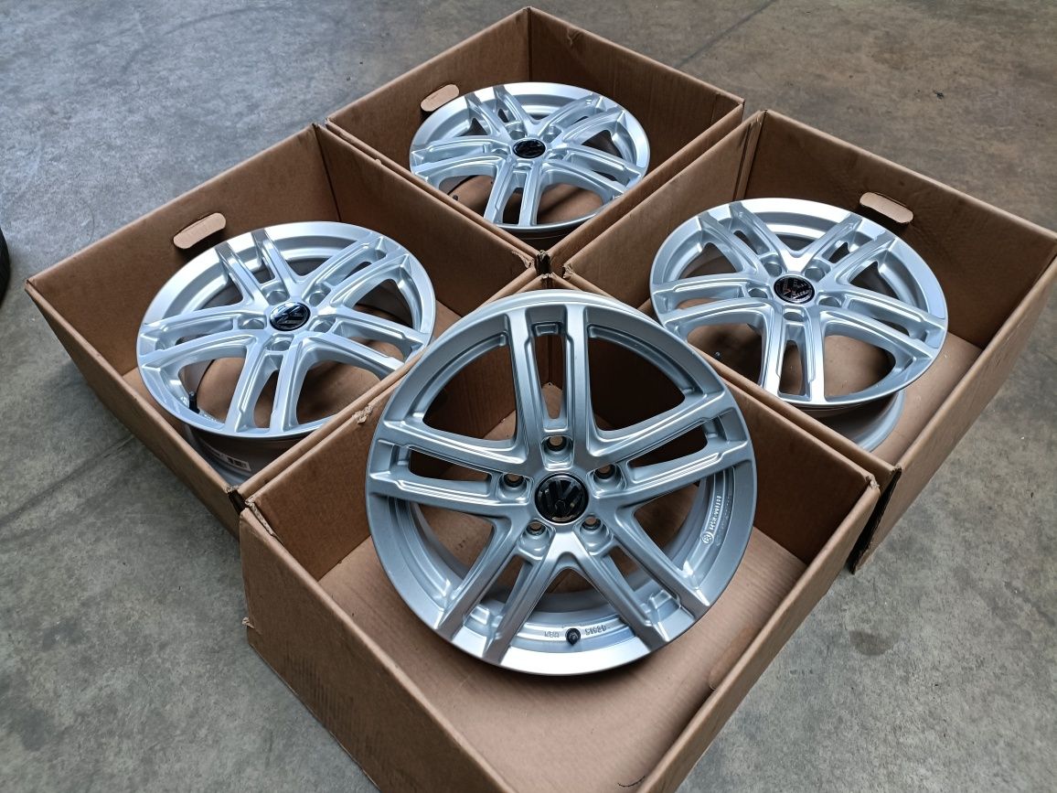 Alufelgi Felgi VW 16 cali 5x112 Golf Jetta Caddy T-Roc, Audi A3