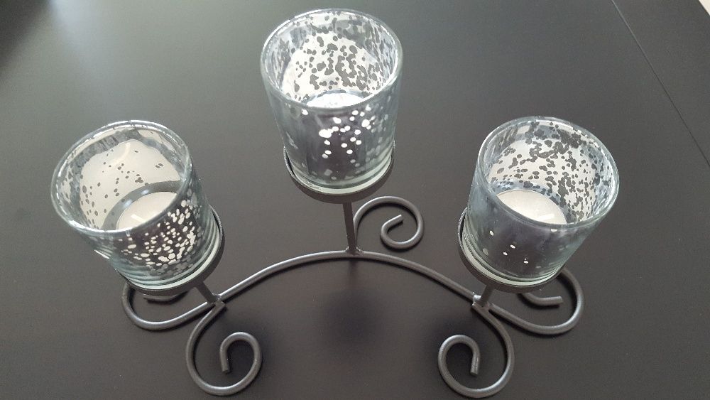 Candelabro de Mesa para 3 velas