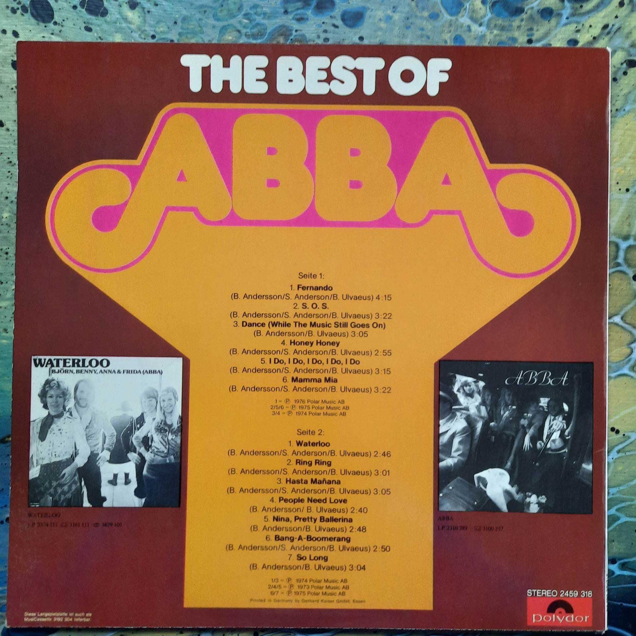 ABBA / The Best Of ABBA // 1976 // Germany / Polydor / Vinyl / LP