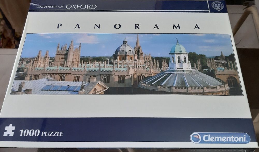 PUZZLE Panorama 1000 Peças: University of OXFORD - NOVO! SELADO!