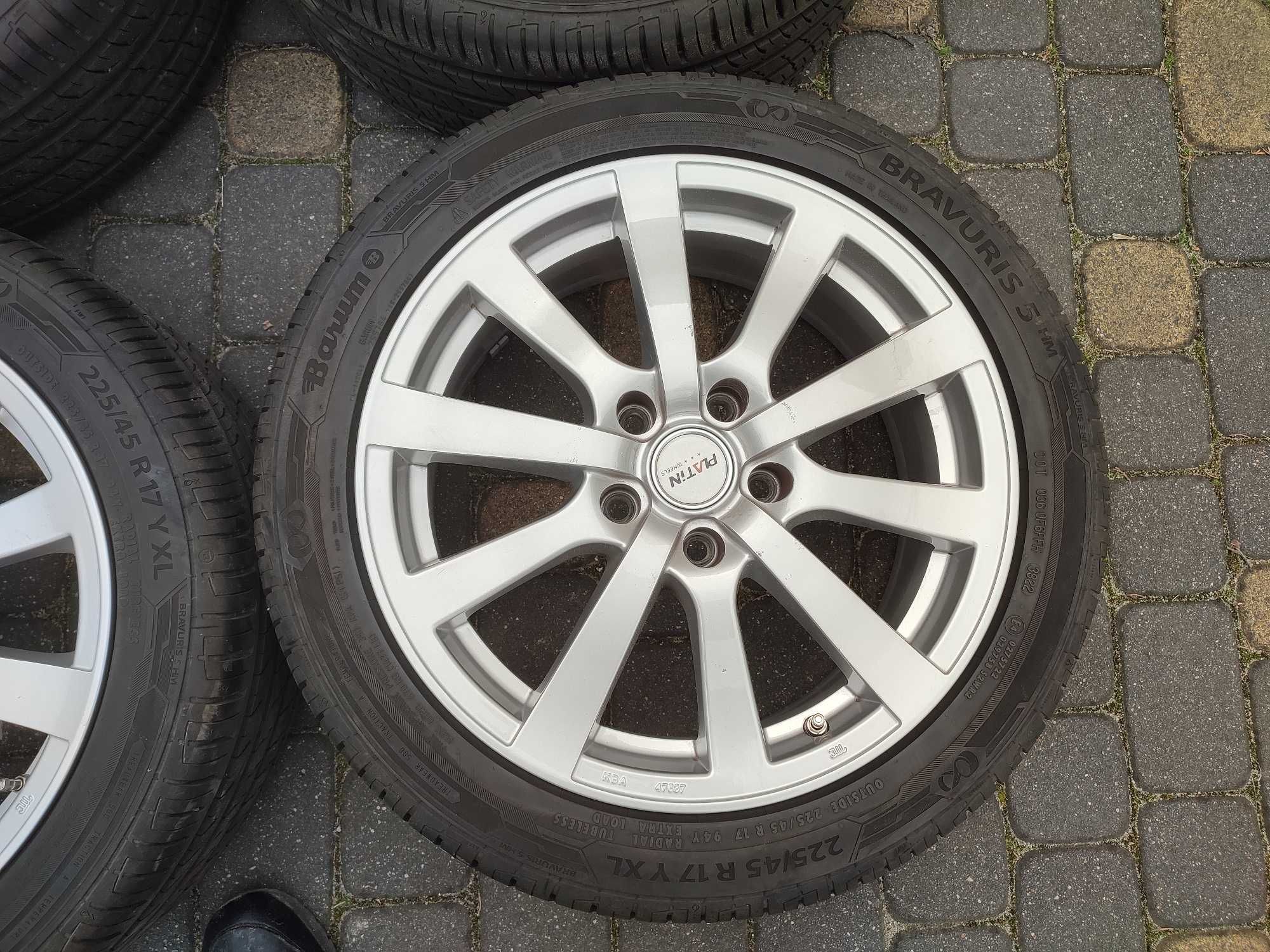 koła Aluminiowe Renault Megane 5x114,3 17" ET 40