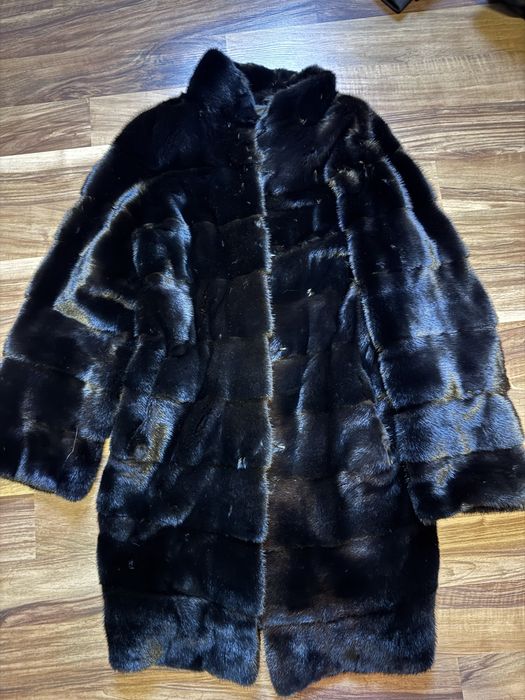 Норковая шуба размер S