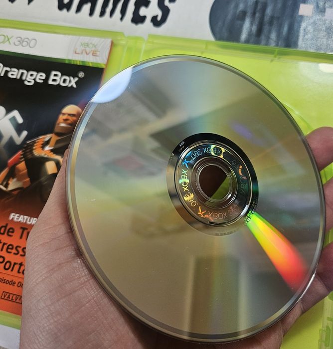 The Orange Box Xbox 360 Komplet 3xA BDB