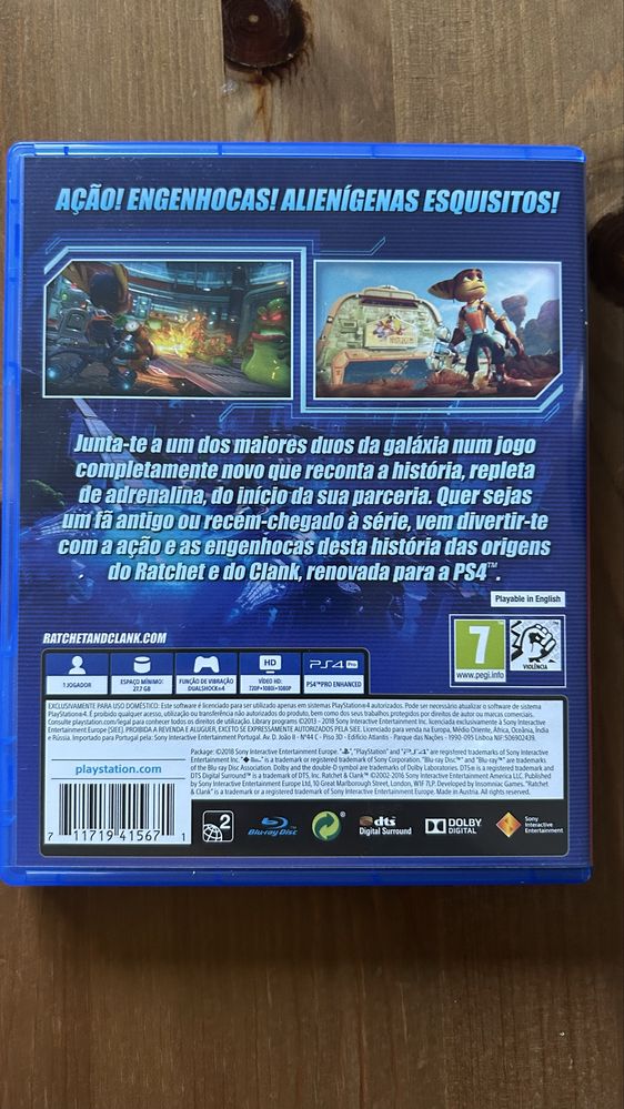 Jogo PS4 Ratchet and Clank