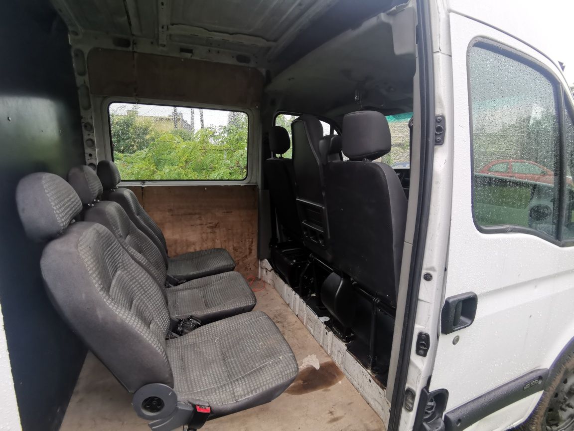 Renault Master 2.5 l2h2 6osobowy  doka brygadówka osoba prywatna