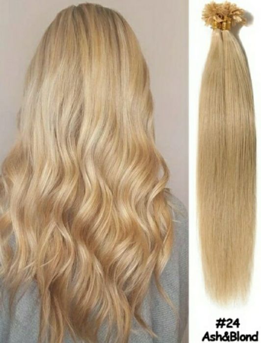 Vendo Extensões de Cabelo Humano Loiro, Castanho e Preto - 50cm