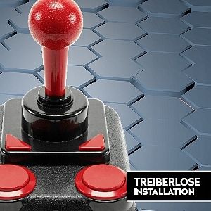 Joystick Speedlink Competition Pro Extra Usb + 25 Gier C64 Mini