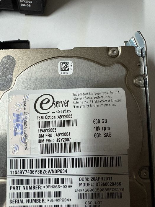 Discos de servidor 600gb