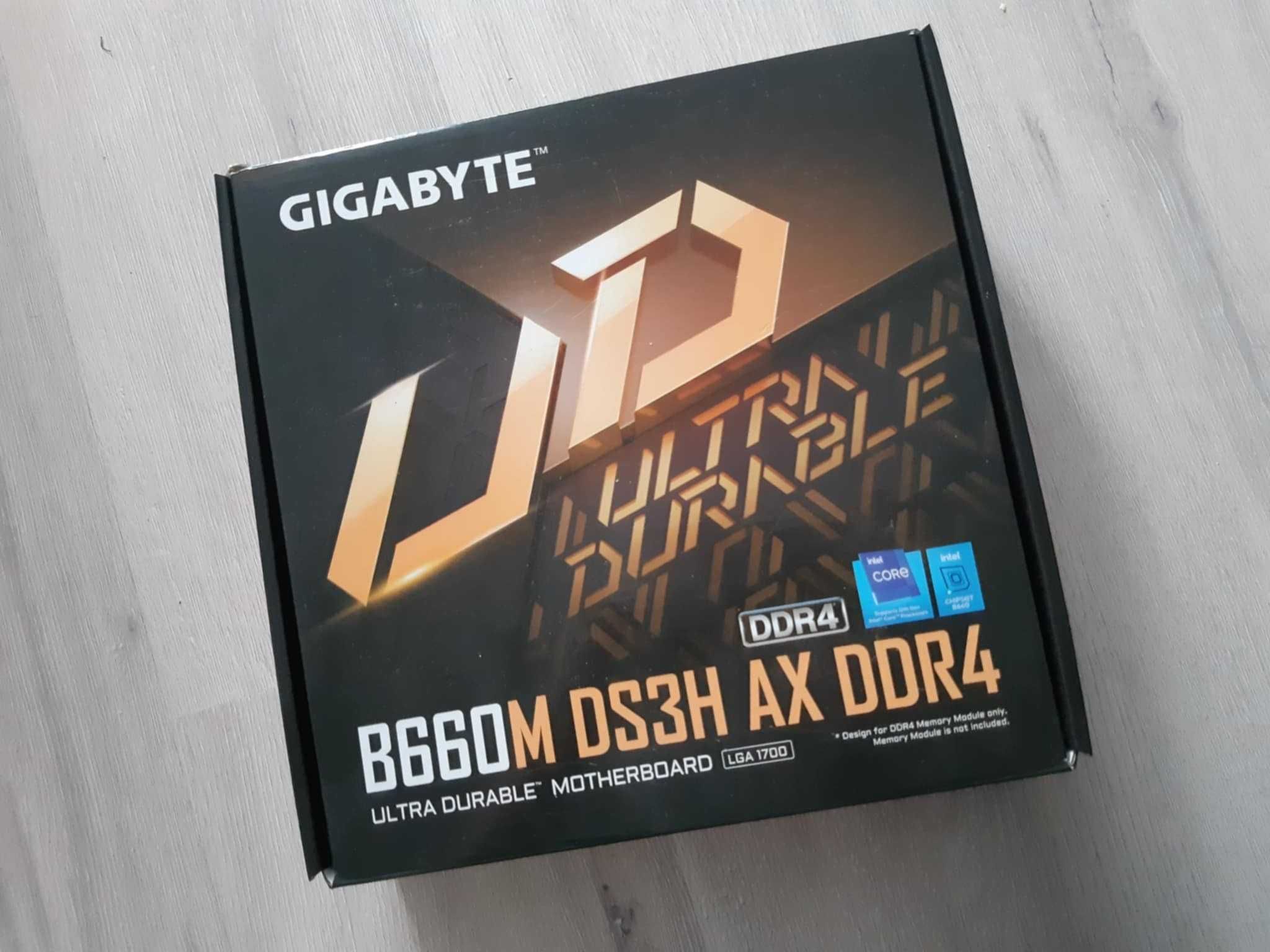 Gigabyte B660M DS3H AX DDR4 s.1700 gwarancja 06.2025