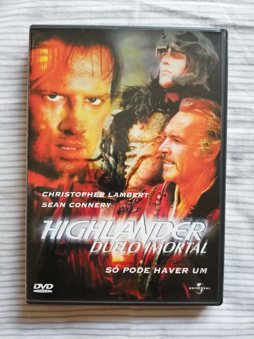 Dvd do filme "Highlander - Duelo Imortal" (portes grátis)