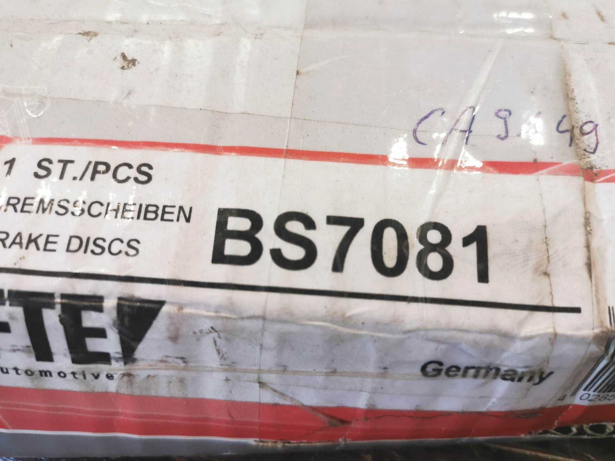 FTE BS7081 Tarcza hamulcowa A3 Superb II Leon 1P1