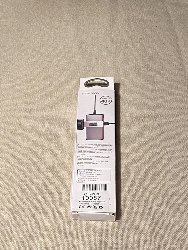 K-CHARGING Kabel USB – micro USB (model UD7128) A04