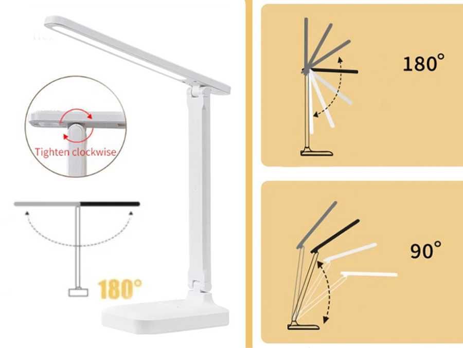 Лампа настольная на аккумуляторе. Настольная светодиодная лампа, USB
