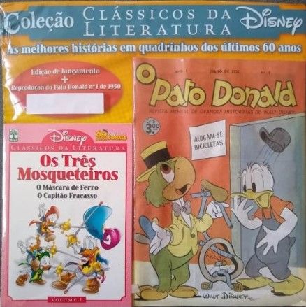 Clássicos Literatura BD Disney 40 volumes col completa + Pato Donald 1