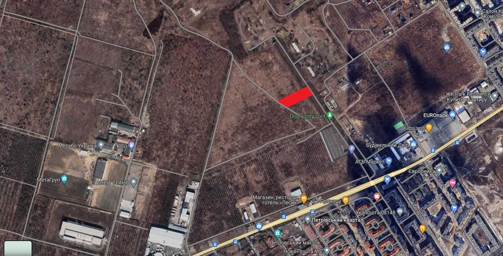 Продажа участка 2,146 под жилую застройку с. Святопетровское