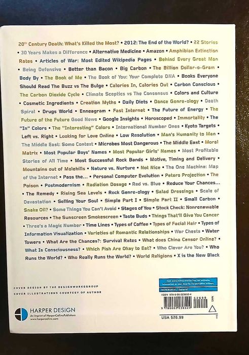 "The Visual Miscellaneum" David McCandless