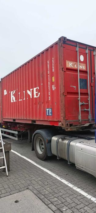 Kontener magazynowy 20DV/DC (6 m) używany - Transport Cała Polska