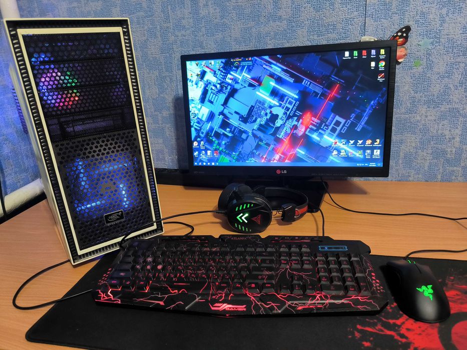 Ігровий компьютер i7 16GB ddr4 GTX1050 SSD