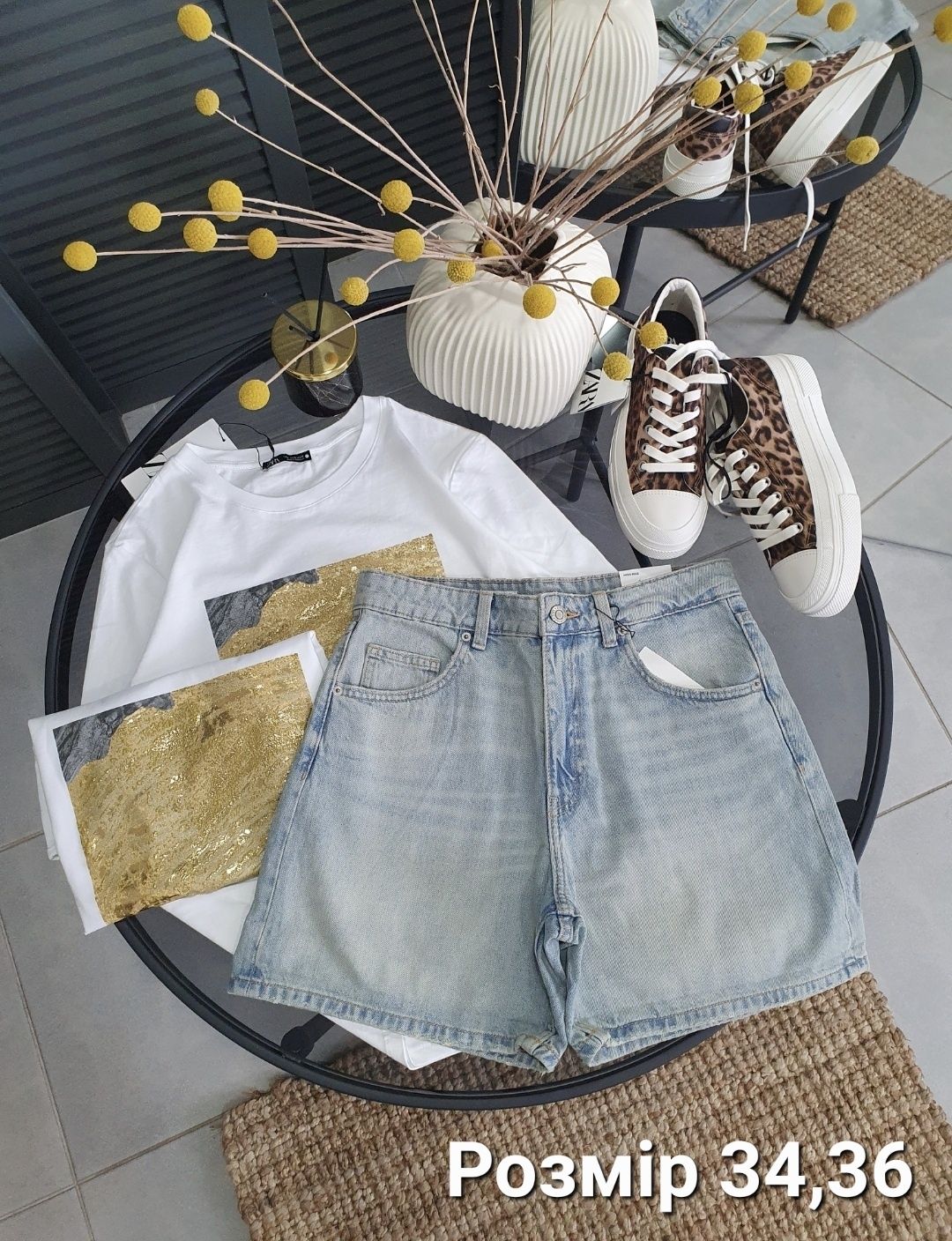 Шорти Zara MOM BERMUDA 32,34,36,38,40