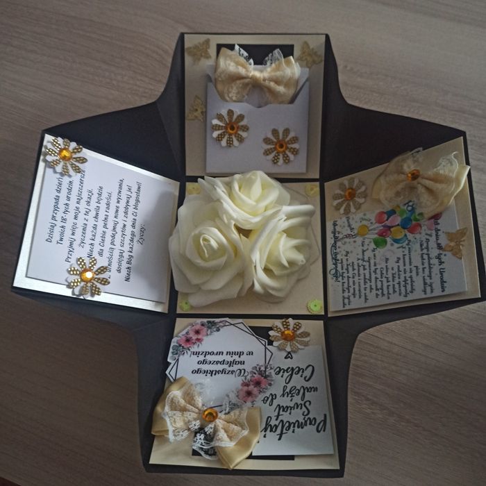 Exploding box pamiątka z okazji 18 urodzin