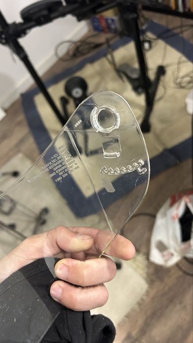 Viseira capacete shoei cx-1 (nova)