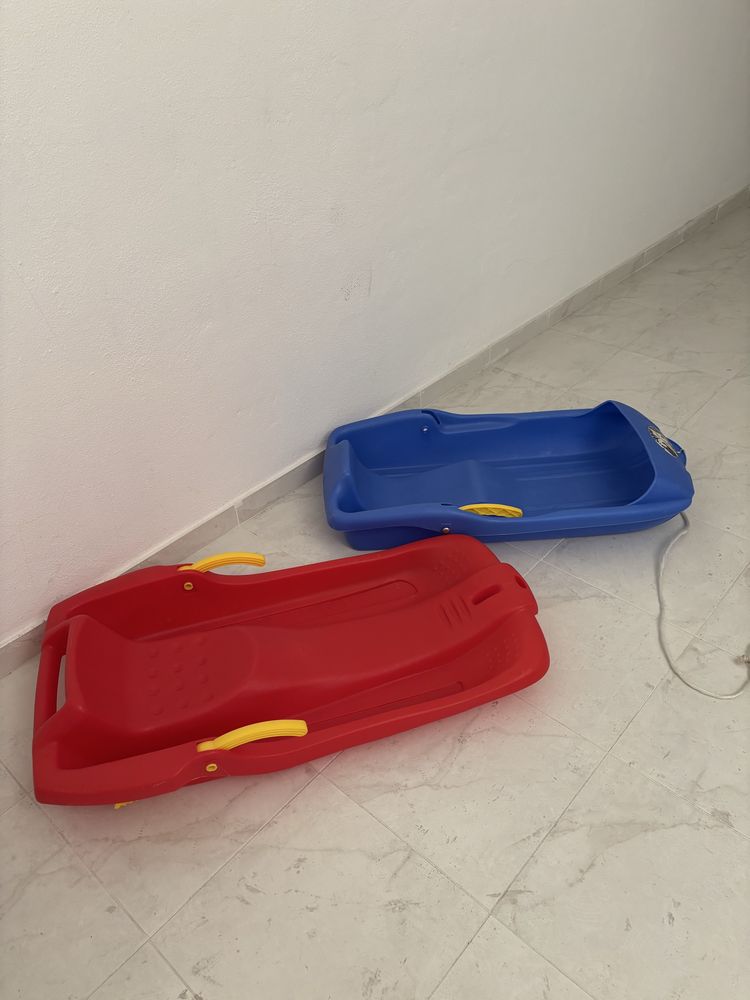 carrinhos de ski para adulto e criança