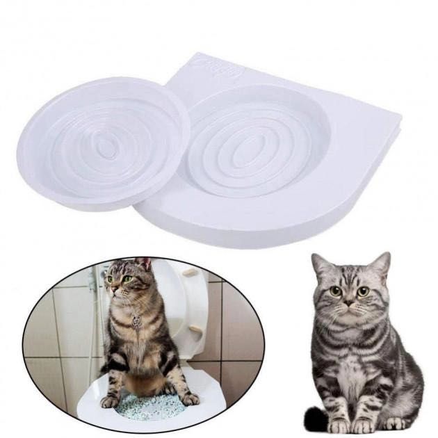 Лоток для приучения кошек к унитазу Citi Kitty Cat Toilet Training