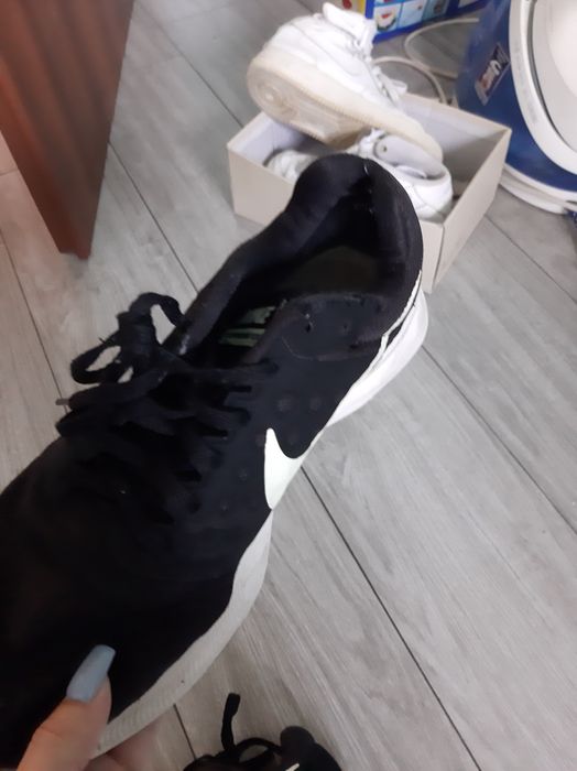 Buty Nike runners kobieta woman Black shoes sport fitness tanio cheap