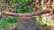 Instrument Didgeridoo oryginalne ciężkie długości 1m