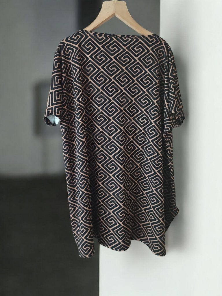 Idealna na lato bluzka/tunika damska rozmiar uniwersalny Plus Size