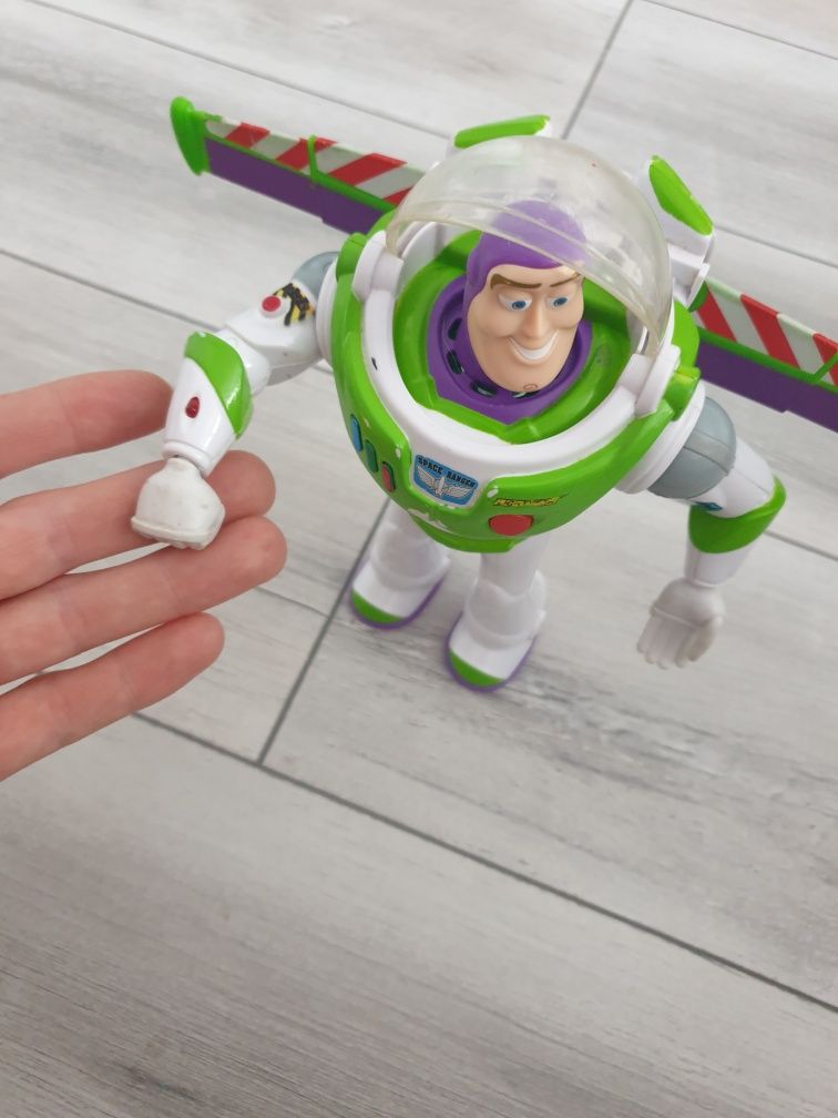 Interaktywny Buzz astral toy story swieci gada chodzi unikat