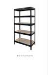 Regał metalowy GoodHome Rand 180 x 97 x 60 cm 5 półek 250 kg