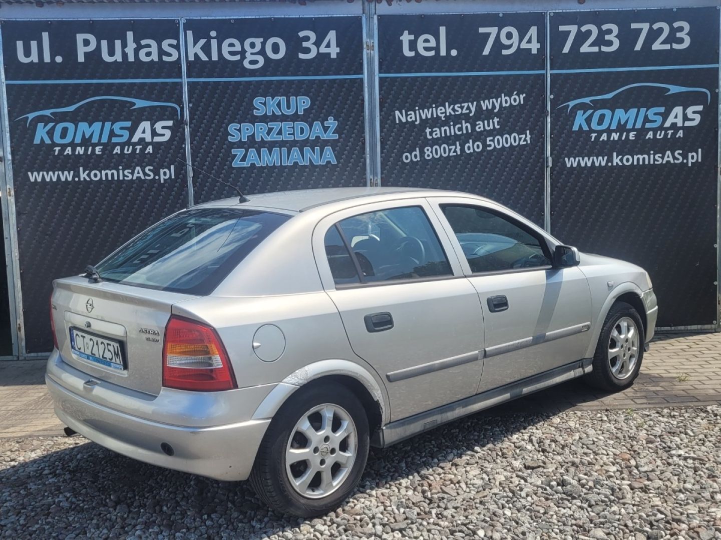 Opel Astra 1.6B+LPG 101KM 2001r * el szyby klima radio * TORUŃ