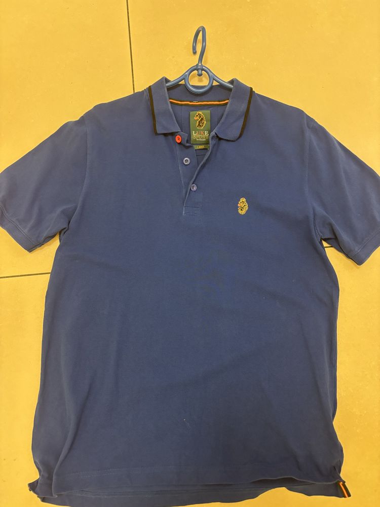 Granatowa kosxulka polo uniwersalna luke sport