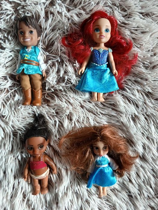 Принц Флінн "Рапунцель" і Принцеса Аріель міні аніматор Моана Бель