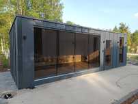 Sauna Ogrodowa 8x3m, Siłownia Ogrodowa Ogród Zimowy