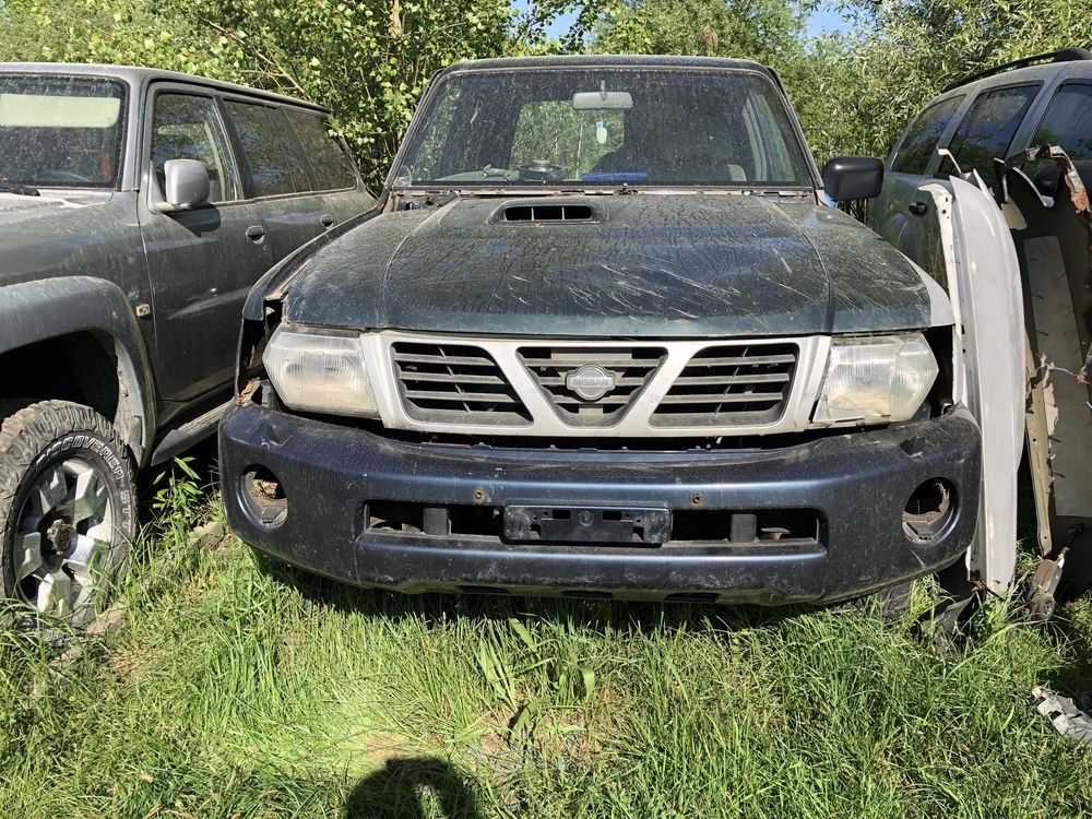 Patrol Gr Y-61 2,8tdi 3,0td long krótki 5d 3d na części do rozbiórki