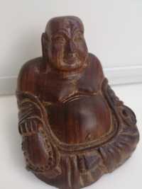 Budda z drewna tekowego