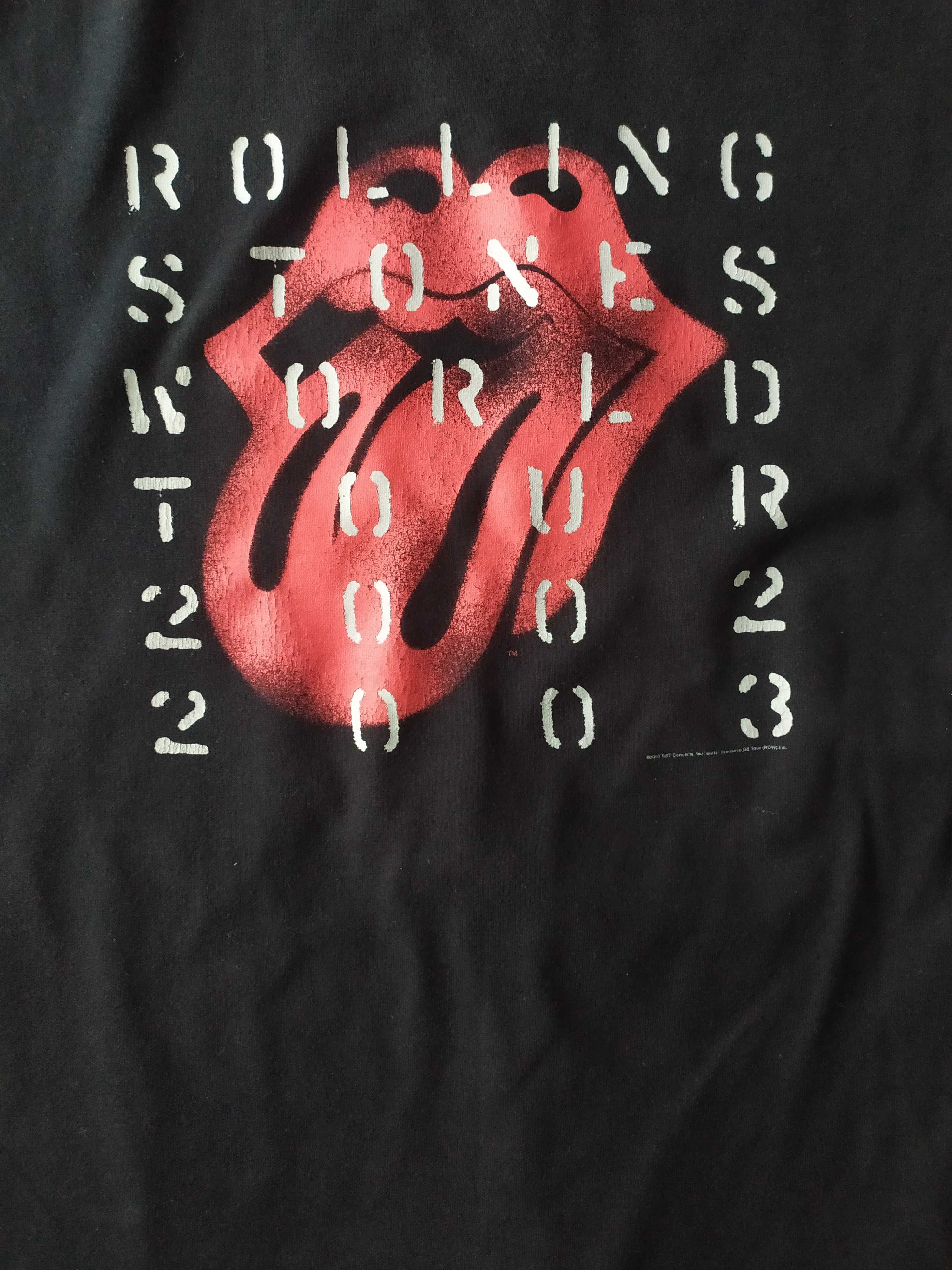 Kolekcjonerski T-shirt The Rolling Stones Koncertowa koszulka 2003 L