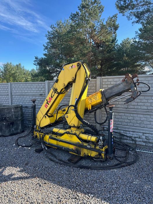 Dźwig HDS Hyva HB100 S2 2015 rok palfinger hiab fassi mkg hmf