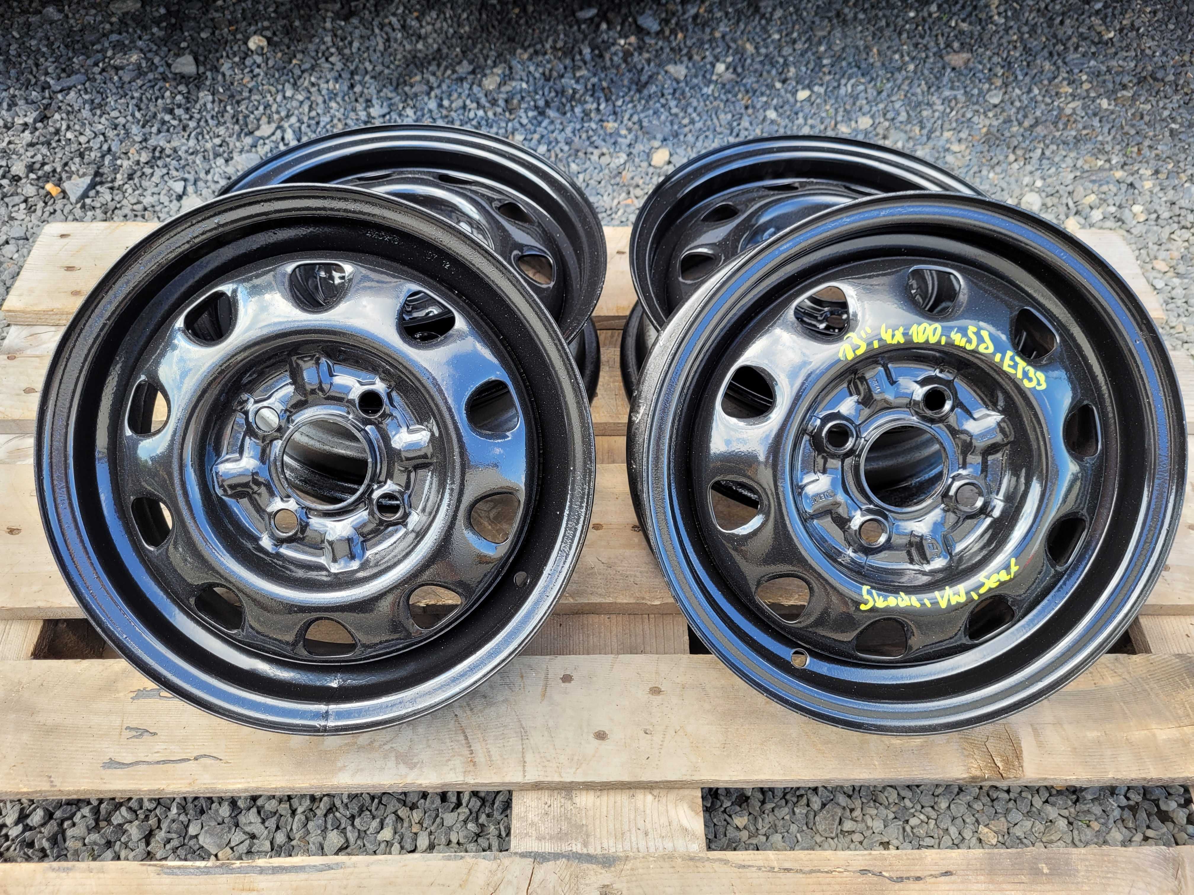 Felgi Stalowe Stalówki Skoda VW Seat - 13 cali 4x100