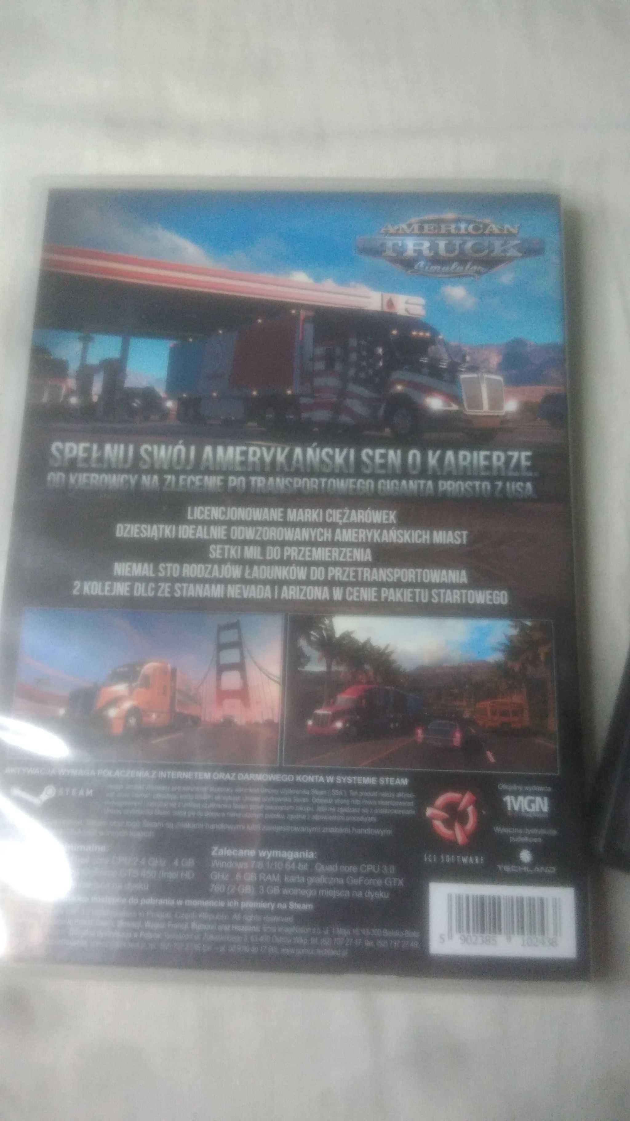 Gra American Truck Simulator/Call of Duty Ghosts